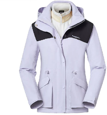 (Women) Merrell Light Purple Outdoor Sports 3-in-1 Hooded Jacket MC1230003-PP18 Buy (Women) Merrell Light Purple Outdoor Sports 3-in-1 Hooded Jacket MC1230003-PP18