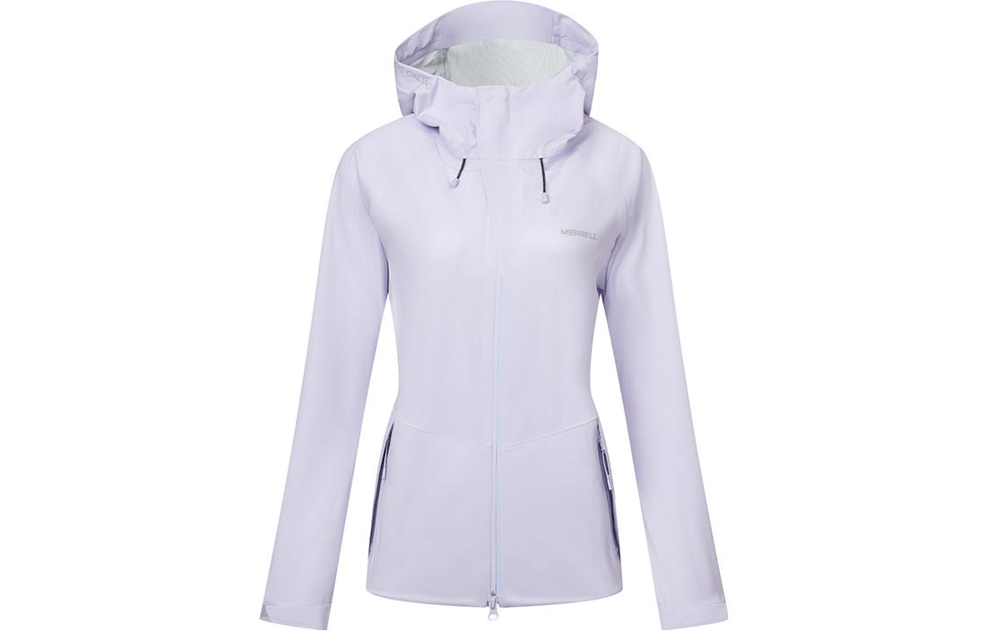 (Women) Merrell Light Purple Waterproof Outdoor Hooded Jacket MC1239010-3