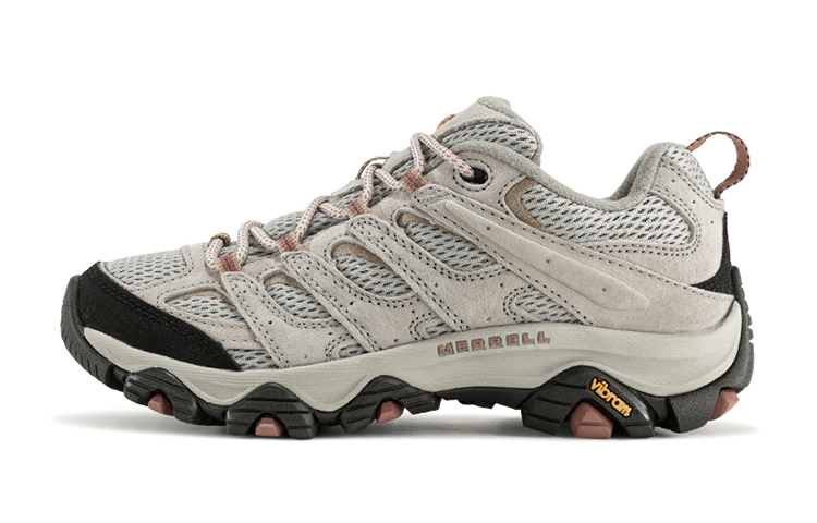 (Women) MERRELL MOAB 3 Low-Top Lightweight Breathable Hiking Shoes Beige J036346
