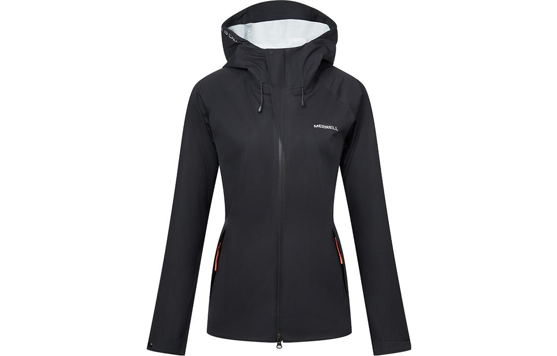 (Women) Merrell Waterproof Outdoor Sports Hiking Jacket - Black MC1239010-1