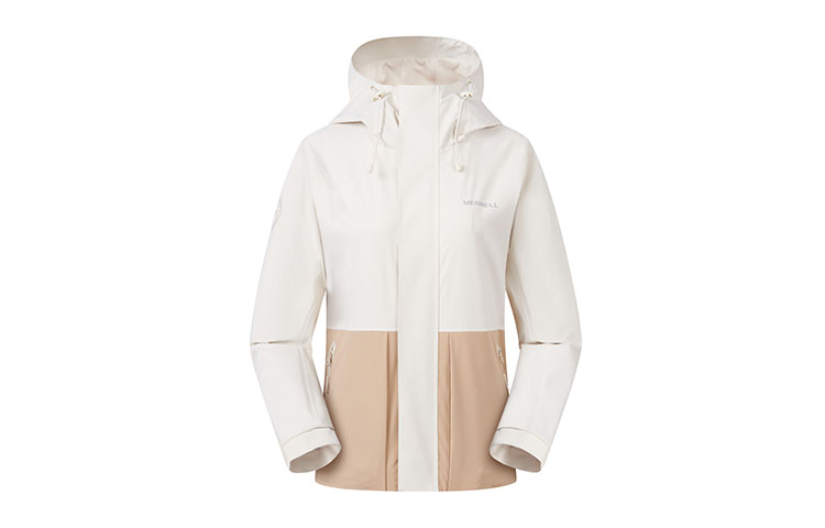 (Women) Merrell Windproof Outdoor Hiking Jacket in Light Khaki MC1249001-WT04