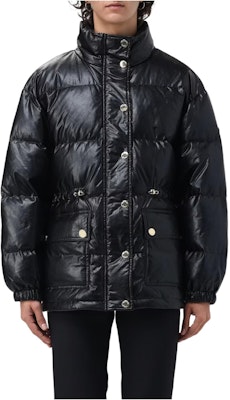 (W) Michael Kors Jaket Hitam Lengan Panjang Fitted Down. MF320C35TR-001 Order (W) Michael Kors Jaket Hitam Lengan Panjang Fitted Down. MF320C35TR-001