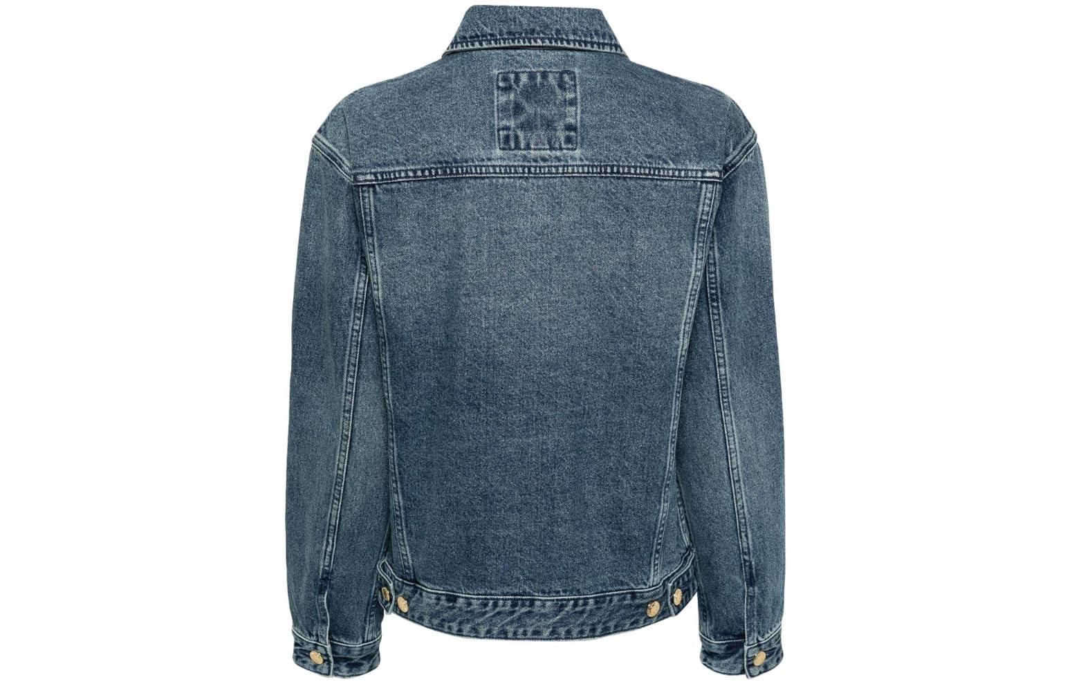 Lookbook (W) マイケルコース ブルーデニムジャケット シングルブレスト FW23 長袖 MR4104UFAU-913