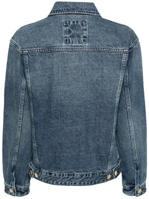 (W) マイケルコース ブルーデニムジャケット シングルブレスト FW23 長袖 MR4104UFAU-913 Lookbook (W) マイケルコース ブルーデニムジャケット シングルブレスト FW23 長袖 MR4104UFAU-913