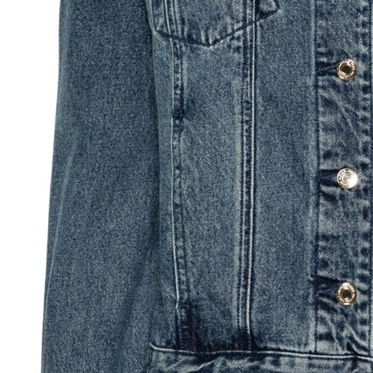 Sizing (W) マイケルコース ブルーデニムジャケット シングルブレスト FW23 長袖 MR4104UFAU-913