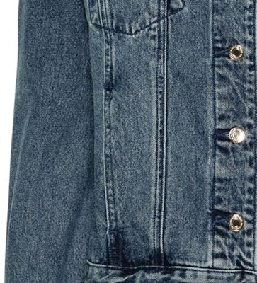 (W) マイケルコース ブルーデニムジャケット シングルブレスト FW23 長袖 MR4104UFAU-913 Sizing (W) マイケルコース ブルーデニムジャケット シングルブレスト FW23 長袖 MR4104UFAU-913