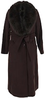 (Women) Michael Kors Brown Belted Long Sleeve Mid-Length Coat. 77C6209M12-208 (Women) Michael Kors Brown Belted Long Sleeve Mid-Length Coat. 77C6209M12-208