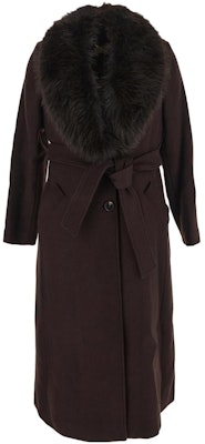 (W) 迈克高仕棕色系带长袖中长款大衣 77C6209M12-208 Buy (W) 迈克高仕棕色系带长袖中长款大衣 77C6209M12-208