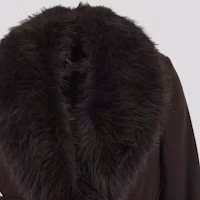 Shop (W) Michael Kors 棕色腰帶長袖中長版大衣 77C6209M12-208