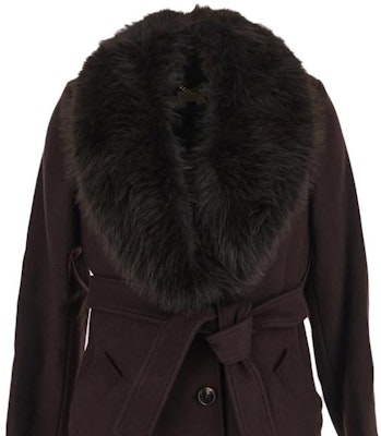 (W) 迈克高仕棕色系带长袖中长款大衣 77C6209M12-208 Details for (W) 迈克高仕棕色系带长袖中长款大衣 77C6209M12-208