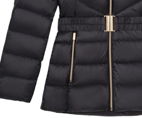 (W) マイケルコース ファー襟付きダウンジャケット ジップウエスト付き 77C5928M82-001 Details for (W) マイケルコース ファー襟付きダウンジャケット ジップウエスト付き 77C5928M82-001