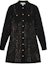 Order (W) Vestido Midi Negro de Encaje Leopardo de Manga Larga Michael Kors MF381Q43TQ-001