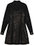 Lookbook (W) Vestido Midi Negro de Encaje Leopardo de Manga Larga Michael Kors MF381Q43TQ-001