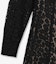 Sizing (W) Vestido Midi Negro de Encaje Leopardo de Manga Larga Michael Kors MF381Q43TQ-001