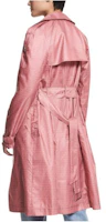 Lookbook (W) Michael Kors 粉色SS22雙排扣Logo印花風衣外套. MS2205C43D-669