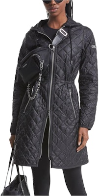 (W) Michael Kors Chaqueta Acolchada con Capucha de Plumas Negra. MF320B53SB-001 Order (W) Michael Kors Chaqueta Acolchada con Capucha de Plumas Negra. MF320B53SB-001