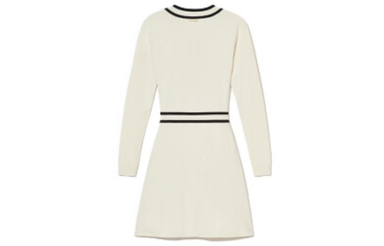 Shop (W) MICHAEL KORS Gaun Midi Lengan Panjang Jalur Warna Blok Knit JF281D15ZV