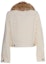 Lookbook (Women) Michael Kors White Denim Jacket with Fur Collar. MF3106280V-110