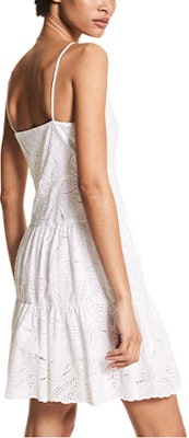 (W) マイケルコース ホワイト シンプル Vネック ノースリーブワンピース FW22 MU2814R5PT100 Lookbook (W) マイケルコース ホワイト シンプル Vネック ノースリーブワンピース FW22 MU2814R5PT100