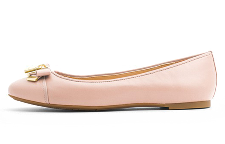 (Women) MICHAEL KORS Alice Ballet Flat 'Pink Leather' 40T7ALFP2L1663