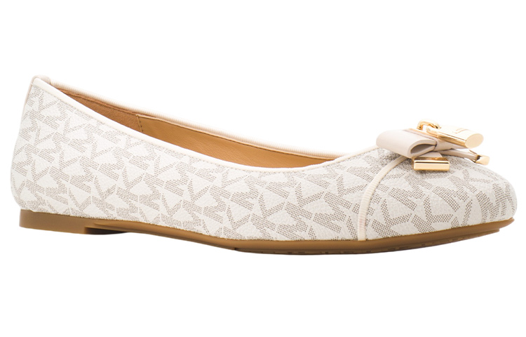 Lookbook (W) MICHAEL KORS Alice Ballet Flat 'Putih' 40T7ALFP1B150