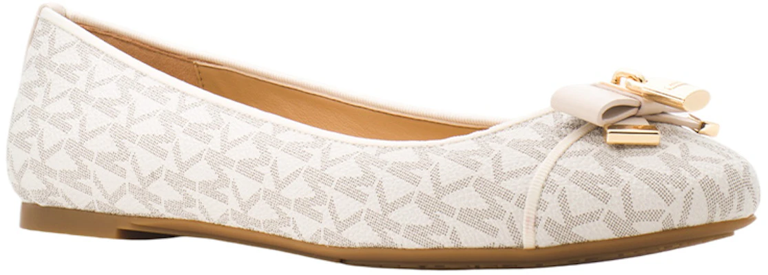 (W) MICHAEL KORS Alice Ballet Flat 'Putih' 40T7ALFP1B150 Lookbook (W) MICHAEL KORS Alice Ballet Flat 'Putih' 40T7ALFP1B150