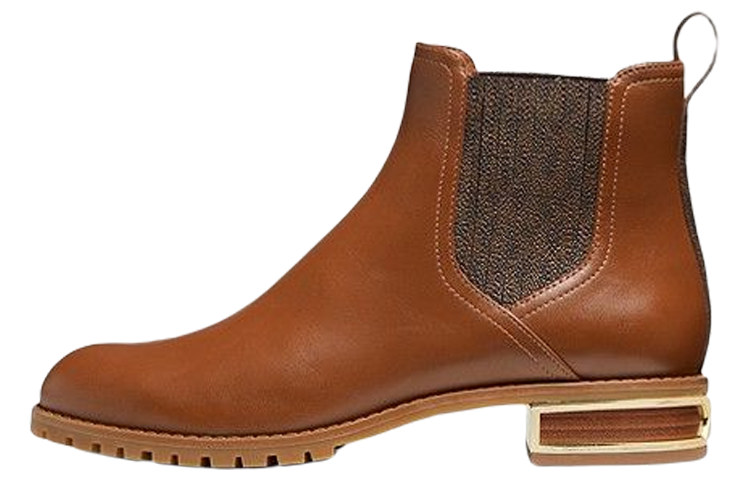 (W) MICHAEL KORS Alicia Ankle Boot 'Brown Leather'