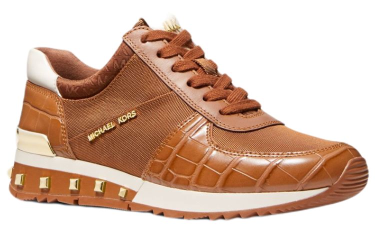 (W) MICHAEL KORS Allie Studded 'Brown Casual' 圖 2