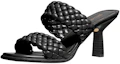 Lookbook (W) MICHAEL KORS Amelia 'Sandalia de Tacón Alto Negra Tejida' 40S1AMMP3L001