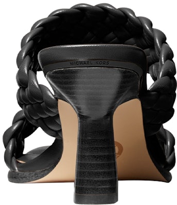 (Women) MICHAEL KORS Amelia 'Black Woven High-Heel Sandal' 40S1AMMP3L001 Shop (Women) MICHAEL KORS Amelia 'Black Woven High-Heel Sandal' 40S1AMMP3L001