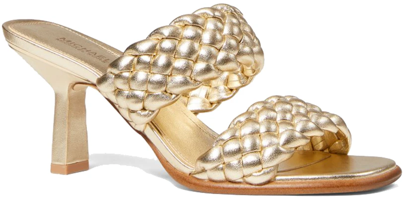 (Women) MICHAEL KORS Amelia 'Gold Woven Faux Leather Sandal' 40S1AMMP1M Lookbook (Women) MICHAEL KORS Amelia 'Gold Woven Faux Leather Sandal' 40S1AMMP1M