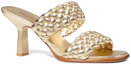 Lookbook (Women) MICHAEL KORS Amelia 'Gold Woven Faux Leather Sandal' 40S1AMMP1M