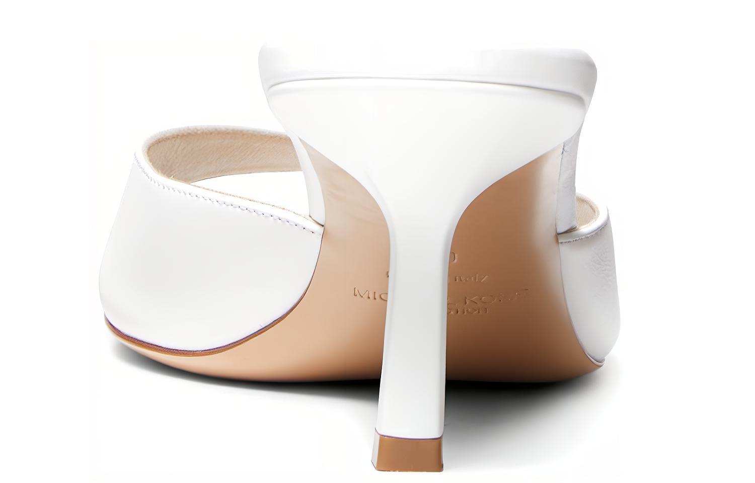 (W) MICHAEL KORS Anita 'Embossed Leather White' 圖 3