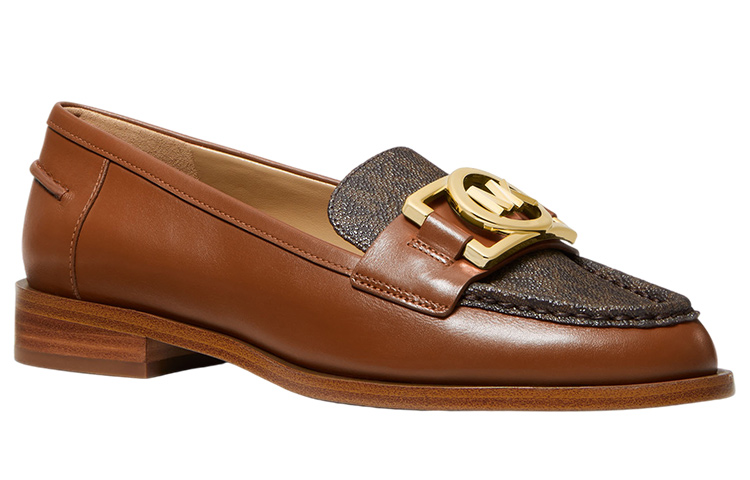 (W) MICHAEL KORS April Loafer 'Monogram Brown' 圖 2