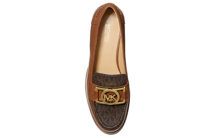 (W) MICHAEL KORS April Loafer 'Monogram Brown' 圖 4