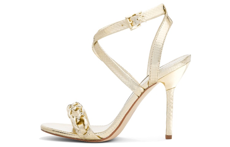 Buy (Women) MICHAEL KORS Asha High Heel Sandals 'Gold Buckle' 40S3ASHS2M740