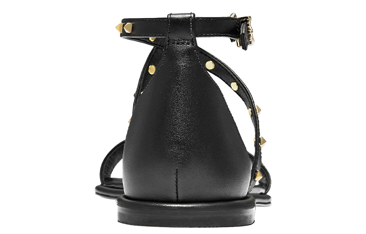 Purchase (Women) MICHAEL KORS Astrid 'Black Leather Lace-Up Gladiator Sandal' 40S2ATFA2L001