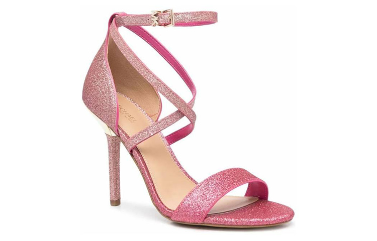 (W) MICHAEL KORS Astrid 'Pink Glitter Open-Toe Slide' 圖 2