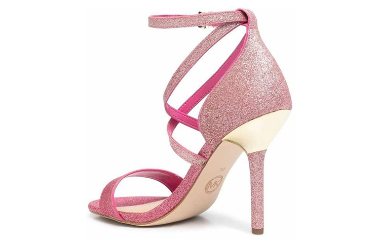 (W) MICHAEL KORS Astrid 'Pink Glitter Open-Toe Slide' 圖 3
