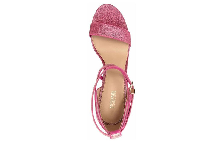 (W) MICHAEL KORS Astrid 'Pink Glitter Open-Toe Slide' 圖 4