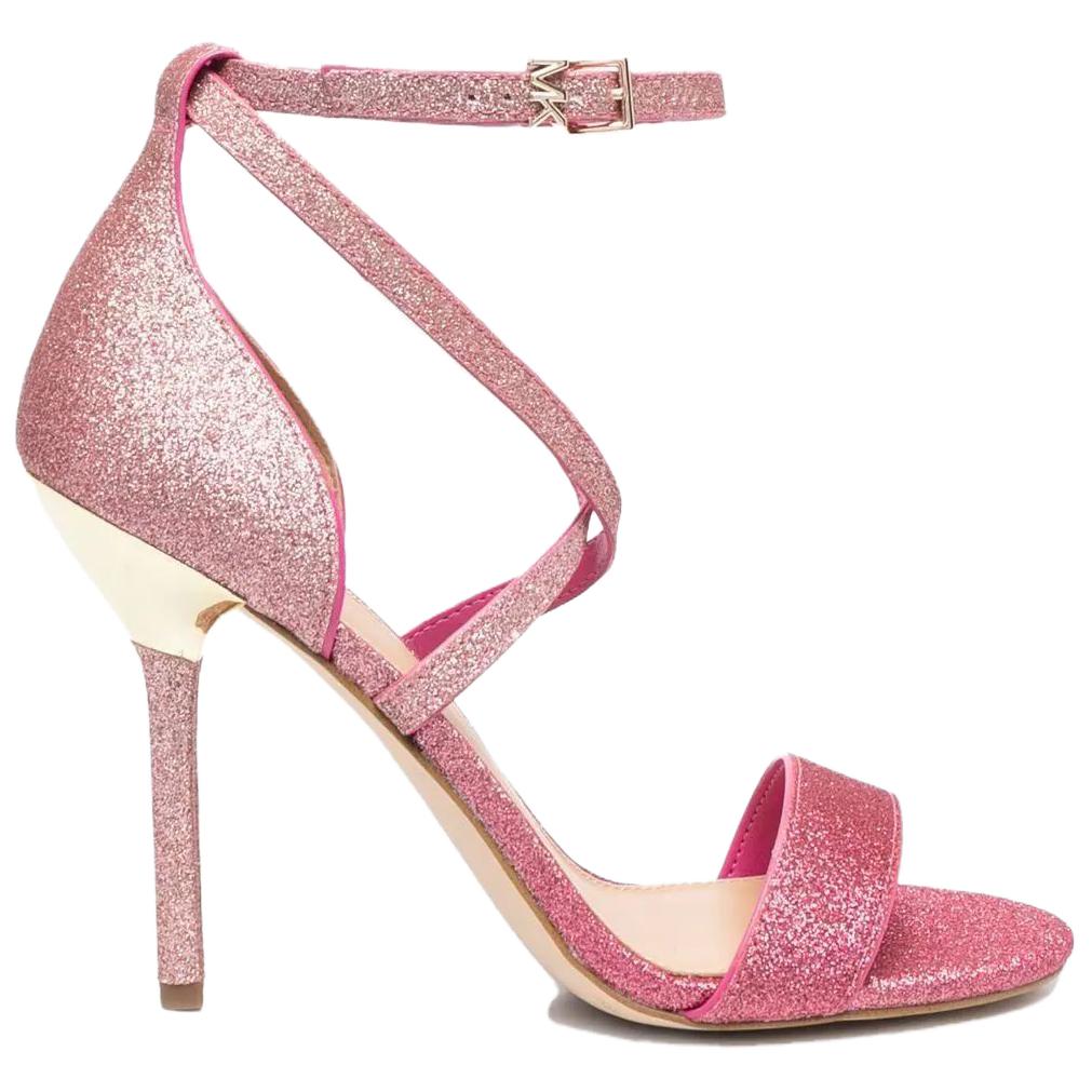 (W) MICHAEL KORS Astrid 'Pink Glitter Open-Toe Slide' 圖 5