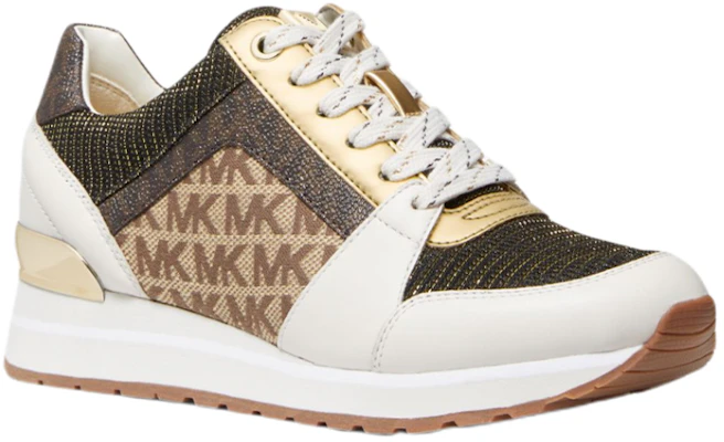(W) MICHAEL KORS Billie 'Cuero Blanco Marrón' 43R1BIFS4D Order (W) MICHAEL KORS Billie 'Cuero Blanco Marrón' 43R1BIFS4D