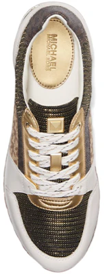 (W) MICHAEL KORS Billie 'Cuero Blanco Marrón' 43R1BIFS4D Lookbook (W) MICHAEL KORS Billie 'Cuero Blanco Marrón' 43R1BIFS4D