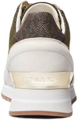 (W) MICHAEL KORS Billie 'Cuero Blanco Marrón' 43R1BIFS4D Shop (W) MICHAEL KORS Billie 'Cuero Blanco Marrón' 43R1BIFS4D