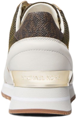 (Women) MICHAEL KORS Billie 'White Brown Leather' 43R1BIFS4D Shop (Women) MICHAEL KORS Billie 'White Brown Leather' 43R1BIFS4D