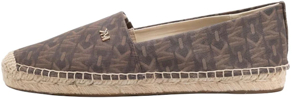 (Women) Michael Kors Brown Casual Fashion Canvas Espadrilles. 40R4KNFP1B200 (Women) Michael Kors Brown Casual Fashion Canvas Espadrilles. 40R4KNFP1B200