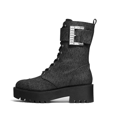 (W) MICHAEL KORS Bryce Boot 'Black Logo'