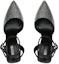 Lookbook (W) MICHAEL KORS Buckle Slingback Stiletto 'Hitam' 40R3IMHP1D001
