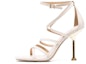 Buy (W) MICHAEL KORS Kulit Anak Lembu Stiletto Buckle Slide 'Putih' 40S3IMHS1L289