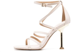 (Women) MICHAEL KORS Calf Leather Stiletto Buckle Slide 'White' 40S3IMHS1L289 (Women) MICHAEL KORS Calf Leather Stiletto Buckle Slide 'White' 40S3IMHS1L289